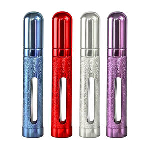 Flacon de parfum vide rechargeable de 12 ml, coloré, avec atomiseur et fenêtre - Product Image 1