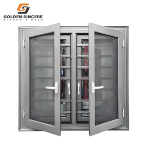 Fenêtre inclinable et tournante en aluminium anti-moustique GS avec moustiquaire intégrée - Product Image 6