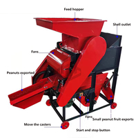 Machine d'enlèvement de balle d'arachide Offre Spéciale 200 kg/h,500 kg/h, décortiqueur d'arachide automatique de grande taille de 1 T/h