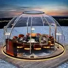 Outdoor High Strength Material PC Bubble House Transparent Tiny House Dome Igloo Tent Star House