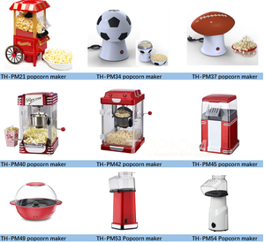 900W Điện Tự Động Bỏng Ngô Nhà Sản Xuất Hộ Gia Đình Không Khí Nóng Bỏng Ngô Máy Vật Liệu Nhựa - Product Image 6