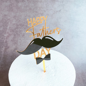 <span class=keywords><strong>Feliz</strong></span> cumpleaños MEJOR PAPÁ <span class=keywords><strong>feliz</strong></span> cumpleanos Super papá <span class=keywords><strong>FELIZ</strong></span> DÍA DEL PADRE vertical Oro Negro acrílico pastel Topper - Product Image 5
