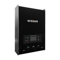 GCSOAR-Contrôleur de charge solaire MPPT 100A avec conception refroidie par air ultra silencieuse, fonctionnement plus stable