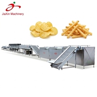 Ligne complète de fabrication de chips de pommes de terre, projet clé en main, équipement de friture continue, de découpe et d'assaisonnement, Chine