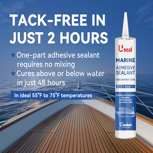 Pu 298 Nhanh Chóng Chữa Bệnh UV Nhiệm Vụ Nặng Nề Sàn Liên Kết Đại Lý 5200 Trắng Đen <span class=keywords><strong>Polyurethane</strong></span> <span class=keywords><strong>Marine</strong></span> Thuyền Sàn Dính <span class=keywords><strong>Sealant</strong></span> - Product Image 2