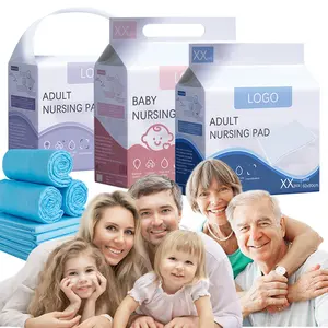 Sous-coussin médical adulte antidérapant à absorption rapide imperméable de qualité supérieure 60x90