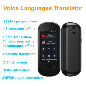Traducteur vocal intelligent portable avec caméra, traduction <span class=keywords><strong>en</strong></span> ligne et hors ligne, traduction instantanée intelligente, <span class=keywords><strong>français</strong></span> - Product Image 2