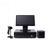 Système de point de vente Syse POS Slim, caisse enregistreuse, machine POS, écran 15,6 pouces, pour magasin de détail