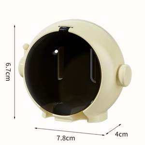 Wholesale Brush Holder Cartoon <b>Wall</b> Mounted Non Perforated Bathroom Storage Rack <b>Hook</b> - Product Image 5
