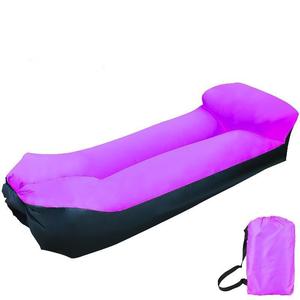 आधुनिक आउटडोर inflatable सोफे बिस्तर. मनोरंजन डिजाइन प्लास्टिक सामग्री. कस्टम लोगो ओएम - Product Image 5