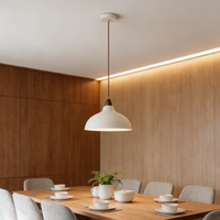 Lustre de restaurant de style japonais, design Wabi-sabi, luminaire créatif pour table à manger, idéal pour maison d'hôtes et bureau, LED de taille moyenne