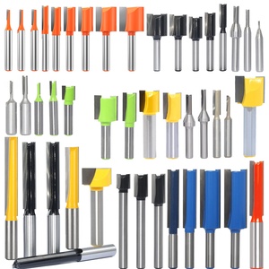 1/4 "Shank Straight <span class=keywords><strong>Router</strong></span> bit tùy biến OEM công cụ chế biến gỗ với phay Cutter khía End Mill cho chế biến gỗ dự án - Product Image 2