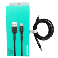 Heatz ZC50 3A-Powerful Fast 3A-Charging USB to Micro NYLON'FIT FAST Cable Compatible avec iPhone et téléphone Longueur de câble de 1m