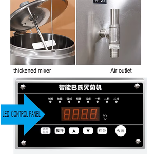 Công Nghiệp Sữa Pasteurizer Cho Bò Cừu Ngựa Sữa Thép Không Gỉ Điện Hệ Thống Sưởi Ấm Cho Sữa Trang Trại Và Nhà Máy Sữa - Product Image 2
