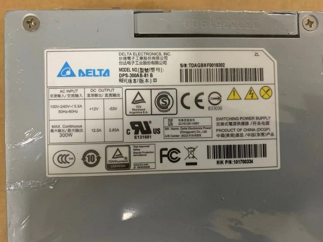 PLC 1pc New Dps-300-81 B Hard Disk Corder Power Supply Expedited Shipping