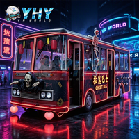 Simulateur de cinéma VR dynamique YHY VR Ghost Bus, expérience immersive d'horreur, équipement VR commercial pour salles de jeux