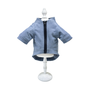 Vêtements pour chien MOFFY automne/hiver, en velours côtelé, chauds, à fermeture éclair, multicolores, style simple, classique et moderne, lavables - Product Image 5