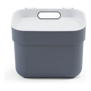 Ready Waste <b>Bin</b> 5L Dark Gray With <b>Lid</b> For Kitchen Storage - Product Image 2