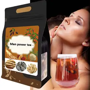 OEM/ODM Ginseng Maca Tonic Herbal Men Power Energy Té de fertilidad masculina para el rendimiento sexual