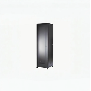 37U 19 Inch Server Rack <b>Cabinet</b> Network Equipment <b>Cabinet</b> with Glass Door <b>Lockable</b> Floor Standing for Data Center - Product Image 1