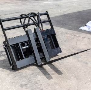 Palet garpu angkat dapat disesuaikan Forklift Panjang selip selip <span class=keywords><strong>Backhoe</strong></span> Loader kualitas tinggi untuk penggali muatan tugas berat - Product Image 5
