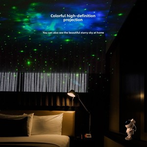 Lampe de projection ciel étoilé thème astronaute, best-seller transfrontalier, style européen, en ABS, lumière d'ambiance <span class=keywords><strong>dynamique</strong></span> à intensité variable pour - Product Image 3