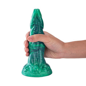 Большой силиконовый дилдо в форме дракона с реалистичными характеристиками для анальной стимуляции и удовольствия от точки G для женщин - Product Image 5