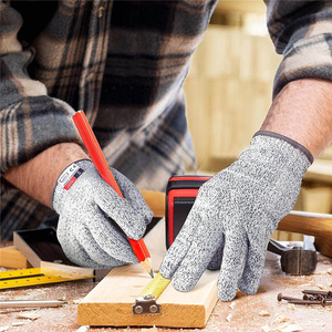 حار بيع فائدة تنفس البناء العمل قفازات قفازات مقاومة للقطع - Product Image 2