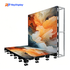 Écran de sol interactif LED haute résolution P1.2 P1.53, fréquence de rafraîchissement 3840 Hz, vidéo HD, animation, <span class=keywords><strong>magasin</strong></span> de détail, intérieur/extérieur - Product Image 3