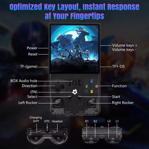 Máy chơi game cầm tay Topleo 128GB <span class=keywords><strong>retro</strong></span> r36 max, máy chơi game cổ điển cầm tay - Product Image 6