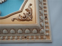 Panneaux de plafond en bois PS, décoratifs, vente en gros d'usine en chine,