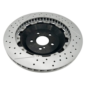 Rotor de freno de disco de dos piezas flotante de piezas de automóvil OE # A2124230412 para freno de disco Benz <span class=keywords><strong>Amg</strong></span> C63S <span class=keywords><strong>Amg</strong></span> - Product Image 4
