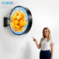 Boîte lumineuse publicitaire LED personnalisable, enseigne commerciale pour les magasins en plein air, boîtier métallique conçu en usine avec panneau acrylique