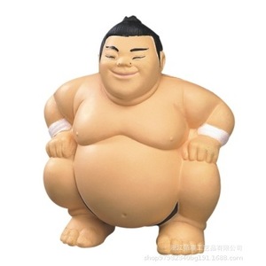 Jouet anti-stress Pu Sumo Wrestler, jouet sensoriel unisexe pour plus de 14 ans, figurine décorative - Product Image 3