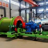 Monte-charge minier JTP 2T pour le levage sécurisé de minerai et de roches déchiquetées de l'exploitation souterraine à la surface