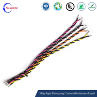 Ensemble de fils de connexion torsadés multicolores personnalisés pour équipement d'automatisation industrielle OEM