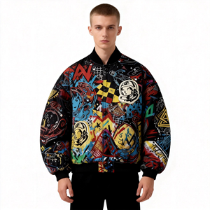 แจ็คเก็ตบอมเบอร์ผู้ชายฤดูหนาวปี 2026 ขายส่งจากโรงงาน แจ็คเก็ตนักบินแบบมีซับใน คอตั้ง สีพื้น ขายส่งโดยตรงจากโรงงาน รับผลิตตามแบบ - Product Image 2