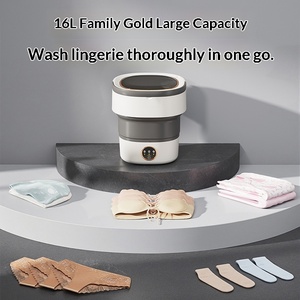 <span class=keywords><strong>Machine</strong></span> à <span class=keywords><strong>laver</strong></span> portable pliable 16L OEM/ODM personnalisée, 12V, faible consommation, mini lave-linge et sèche-linge compact <span class=keywords><strong>pour</strong></span> la maison, les voyages, les appartements et les camping-cars - Product Image 3