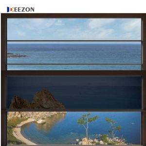 ลิฟต์อลูมิเนียมกระจกสองชั้นกระจกหน้าต่างแนวตั้งอัจฉริยะปรับได้ตามต้องการ - Product Image 2