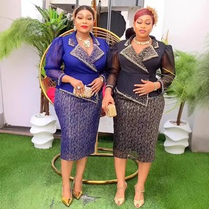 Vestidos africanos para mujeres 2024 elegante África <span class=keywords><strong>ropa</strong></span> de talla grande Turquía boda fiesta vestido largo Dashiki Ankara trajes Bata - Product Image 6