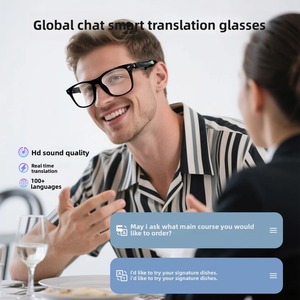 Nuovi Occhiali Intelligenti con Traduzione AI in Tempo Reale per 100 Lingue, Assistente Vocale, Controllo Touch, Video 1080P, Doppia Batteria - Product Image 4