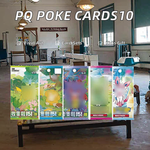 PQ Trading Poke PTCG Mon Cards10.0 Zhu & Purple Collected 151 Pokemoned Card Trip Open From Eternity Booster Pack Gift - Product Image 2