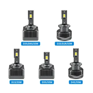 LEDヘッドライトd1s d2s d3s d4s d4r自動照明システムに隠された高品質のDシリーズcanbus LEDヘッドランプ110w7040チップ