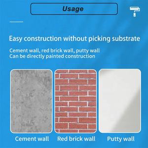 Vernice a parete forestale produzione a base d'acqua per esterni antibatterico lattice testurizzato rivestimento ingegneristico Texture pittura murale - Product Image 4