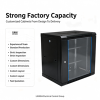 Boîtier de distribution vide IP55 en acier laminé à froid, armoire de montage en rack personnalisée, boîtier OEM ODM pour centre de données