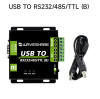 Waveshare adaptor seri USB & CH343G-konverter TTL terisolasi RS232/485/untuk otomatisasi Industri