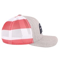 Gorra de béisbol de camionero con logotipo personalizado OEM, gorra de camionero a granel con parche bordado en 3D de malla de algodón para hombre