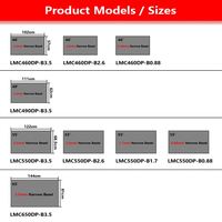 LuxGaze Intérieur Full HD 55 pouces 46 pouces Videowall Moniteur 0.88mm Lunette Étroite LCD Vidéo Mur Épissage Écrans Affiche Numérique