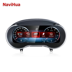 หน้าปัดดิจิตอล Navihua Auto Meter Virtual Cockpit สำหรับรถเบนซ์ C GLC W205 X253 ปี 2015-2021 มาตรวัดความเร็วอัตโนมัติ จอ LCD แดชบอร์ด - Product Image 4