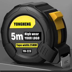 Thước dây đa năng chuyên nghiệp vỏ nhựa ABS màu đen, thước dây bằng thép không gỉ, 5m - Product Image 5